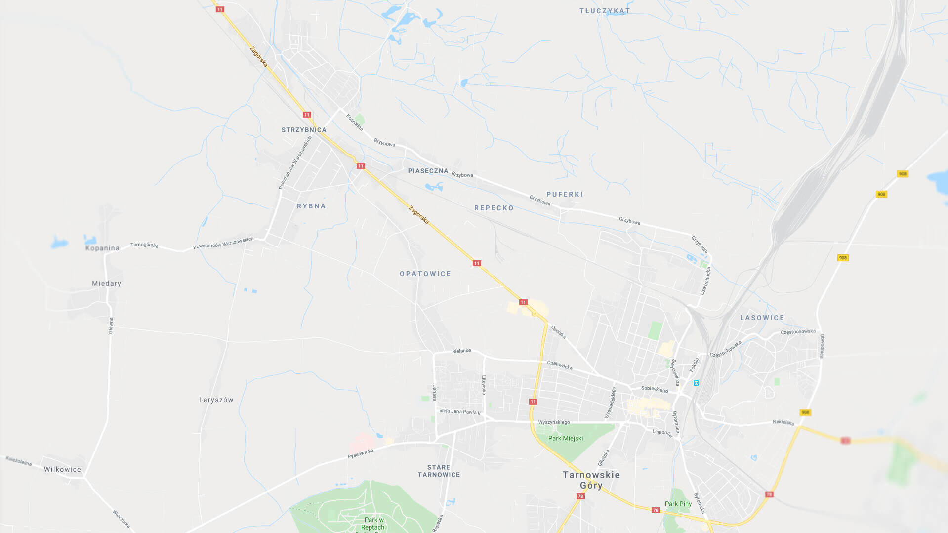 lokalizacja Osiedle Srebrny Szlak